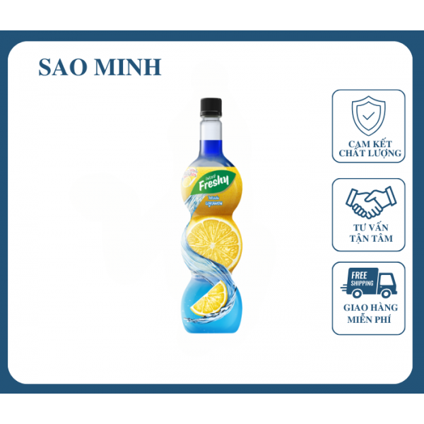 Syrup Freshy Chanh Vàng 750ml